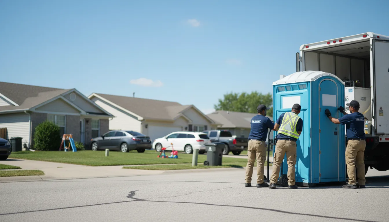 Standard Porta Potty Rentals in De Witt, MO near me